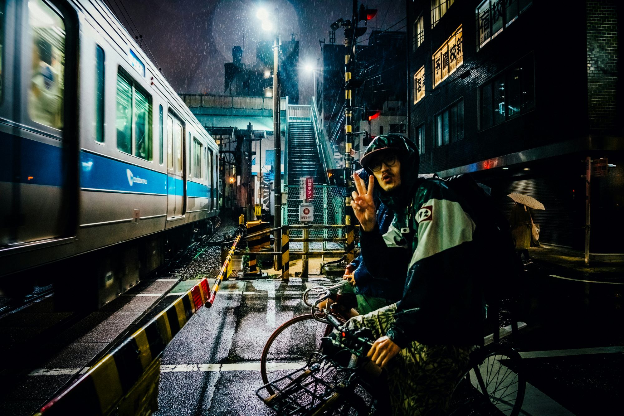 雨の日の自転車通勤・通学